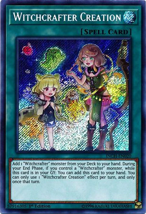 Witchcrafter Creation - INCH-EN020 - Secret Rare