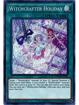 Witchcrafter Holiday - INCH-EN021 - Secret Rare 