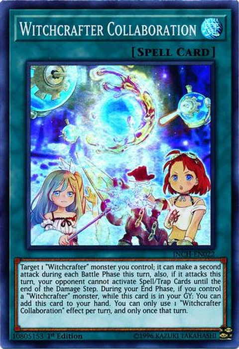 Witchcrafter Collaboration - INCH-EN022 - Super Rare 