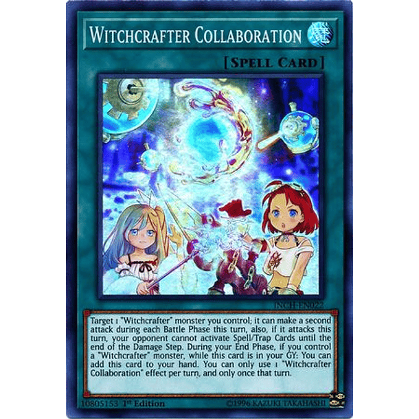 Witchcrafter Collaboration - INCH-EN022 - Super Rare 