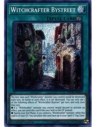Witchcrafter Bystreet - INCH-EN024 - Secret Rare
