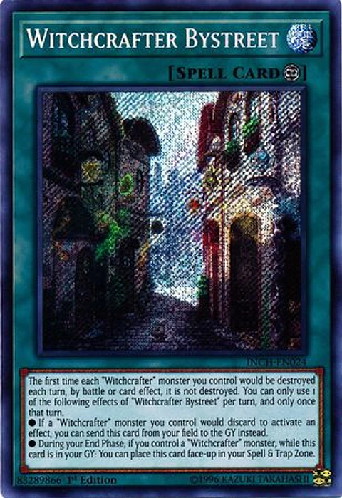Witchcrafter Bystreet - INCH-EN024 - Secret Rare
