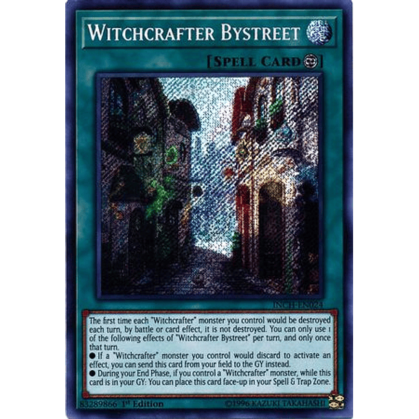Witchcrafter Bystreet - INCH-EN024 - Secret Rare