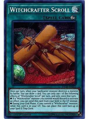Witchcrafter Scroll - INCH-EN025 - Secret Rare