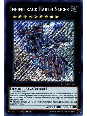Infinitrack Earth Slicer - INCH-EN009 - Secret Rare
