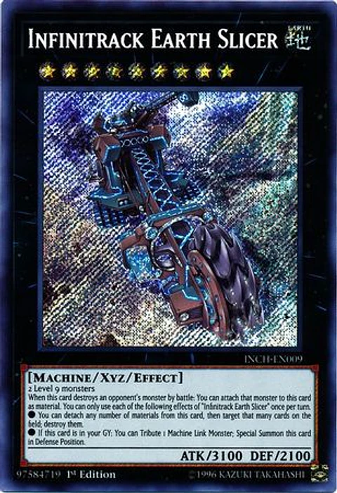 Infinitrack Earth Slicer - INCH-EN009 - Secret Rare