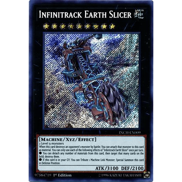 Infinitrack Earth Slicer - INCH-EN009 - Secret Rare