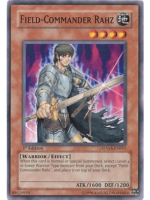 Field-Commander Rahz - SDWS-EN015 - Common