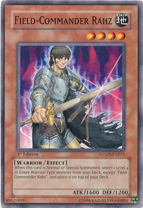 Field-Commander Rahz - SDWS-EN015 - Common