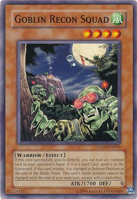 Goblin Recon Squad - LODT-EN033 - Common