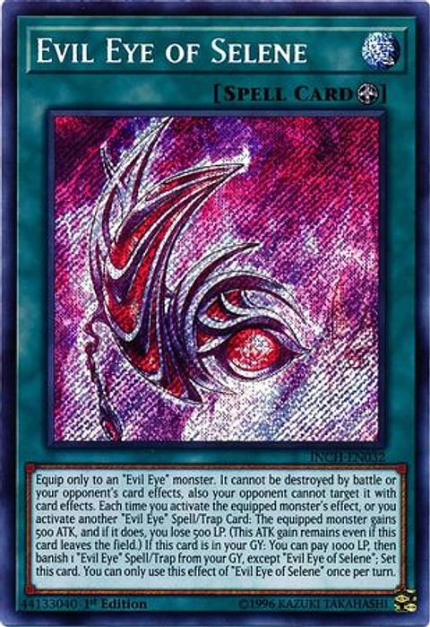 Evil Eye of Selene - INCH-EN032 - Secret Rare 