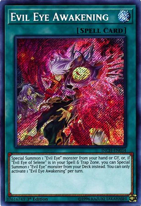 Evil Eye Awakening - INCH-EN034 - Secret Rare