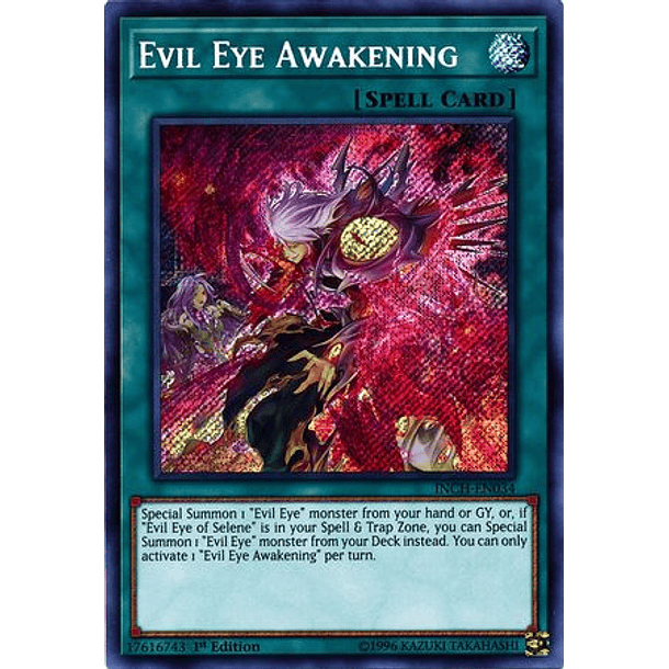 Evil Eye Awakening - INCH-EN034 - Secret Rare