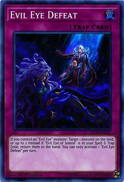 Evil Eye Defeat - INCH-EN037 - Super Rare