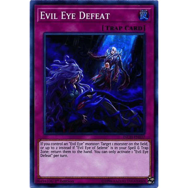 Evil Eye Defeat - INCH-EN037 - Super Rare
