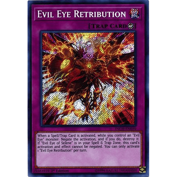 Evil Eye Retribution - INCH-EN039 - Secret Rare