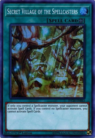 Secret Village of the Spellcasters - INCH-EN043 - Super Rare 1