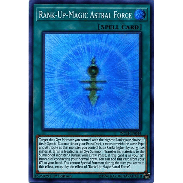Rank-Up-Magic Astral Force - INCH-EN044 - Super Rare