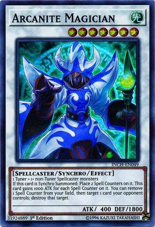 Arcanite Magician - INCH-EN049 - Super Rare 1