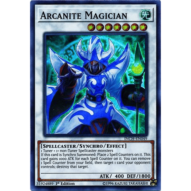 Arcanite Magician - INCH-EN049 - Super Rare