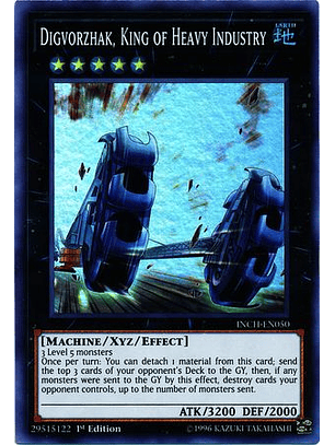 Digvorzhak, King of Heavy Industry - INCH-EN050 - Super Rare 