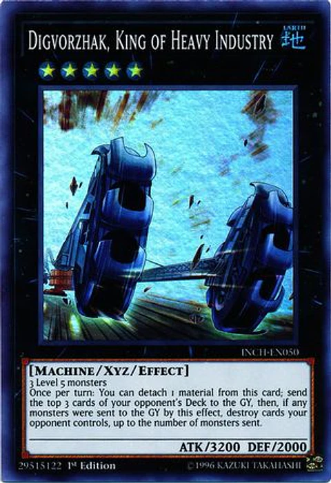 Digvorzhak, King of Heavy Industry - INCH-EN050 - Super Rare 