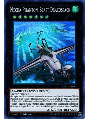 Mecha Phantom Beast Dracossack - INCH-EN051 - Super Rare 