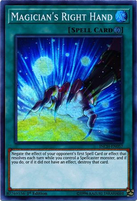 Magician's Right Hand - INCH-EN057 - Super Rare