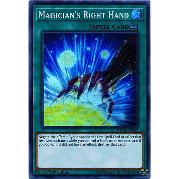Magician's Right Hand - INCH-EN057 - Super Rare