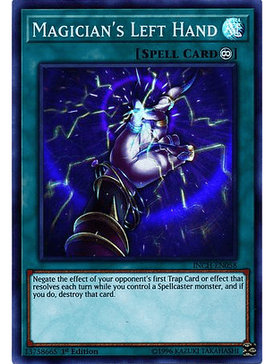 Magician's Left Hand - INCH-EN058 - Super Rare