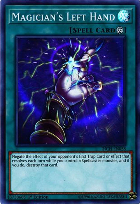 Magician's Left Hand - INCH-EN058 - Super Rare