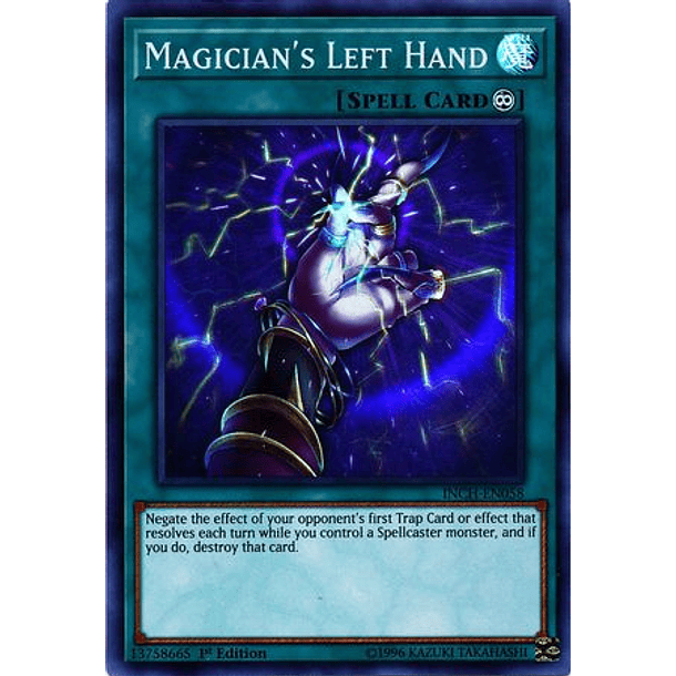 Magician's Left Hand - INCH-EN058 - Super Rare