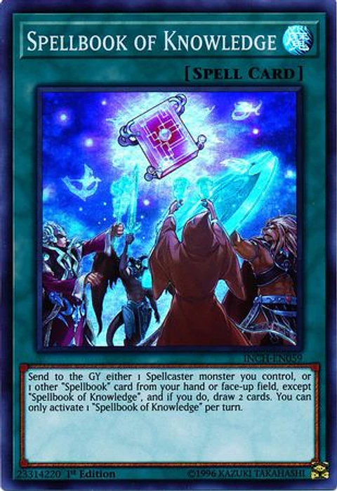 Spellbook of Knowledge - INCH-EN059 - Super Rare