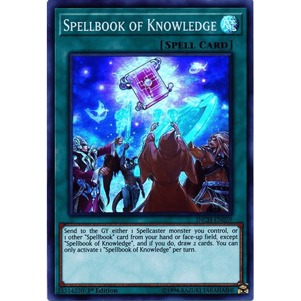 Spellbook of Knowledge - INCH-EN059 - Super Rare