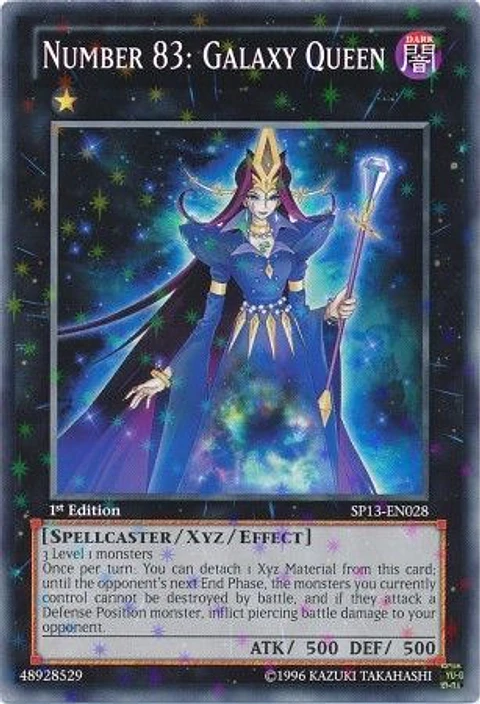 Number 83: Galaxy Queen - SP13-EN028 - Starfoil Rare