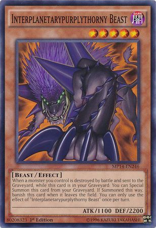 Interplanetarypurplythorny Beast - MP14-EN246 - Common 1