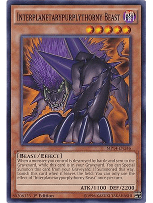 Interplanetarypurplythorny Beast - MP14-EN246 - Common