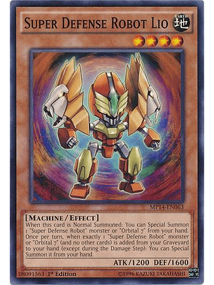 Super Defense Robot Lio - MP14-EN063 - Common 