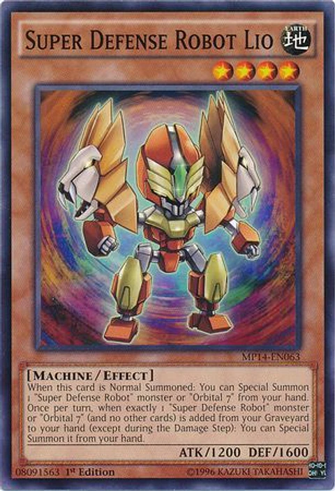Super Defense Robot Lio - MP14-EN063 - Common 
