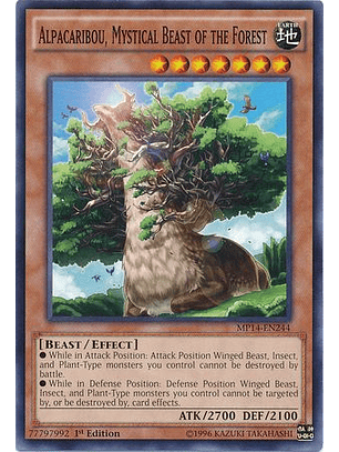 Alpacaribou, Mystical Beast of the Forest - MP14-EN244 - Common 