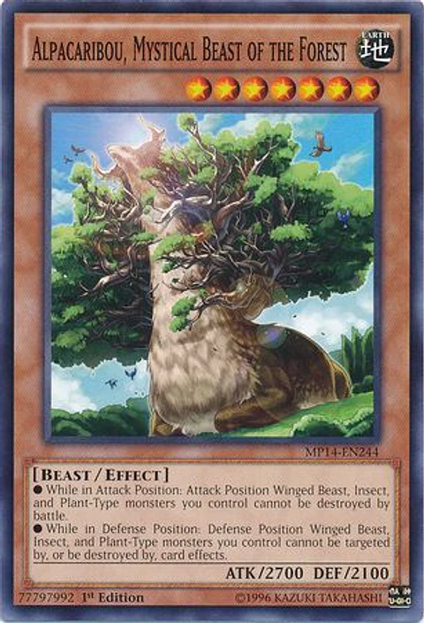 Alpacaribou, Mystical Beast of the Forest - MP14-EN244 - Common 