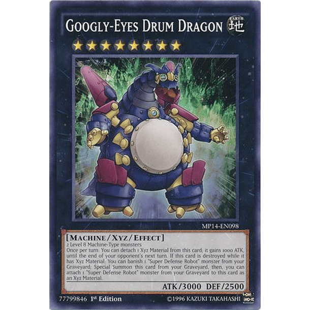 Googly-Eyes Drum Dragon - MP14-EN098 - Common