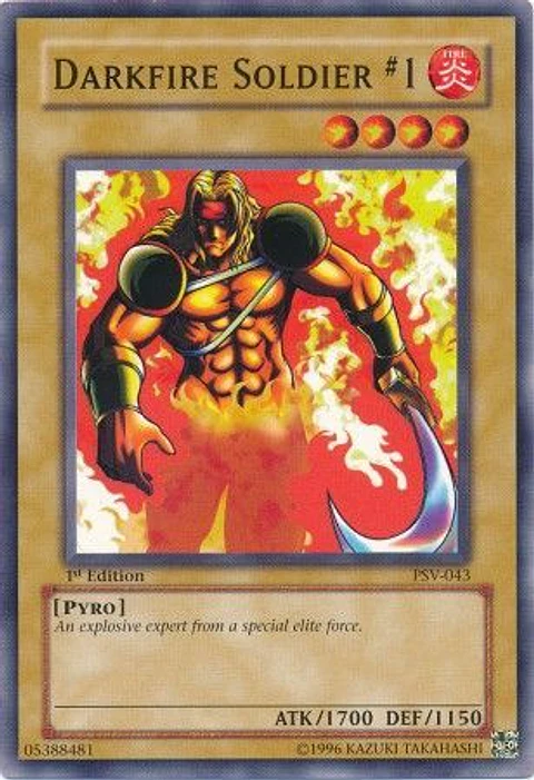 Darkfire Soldier #1 - PSV-043 - Common 