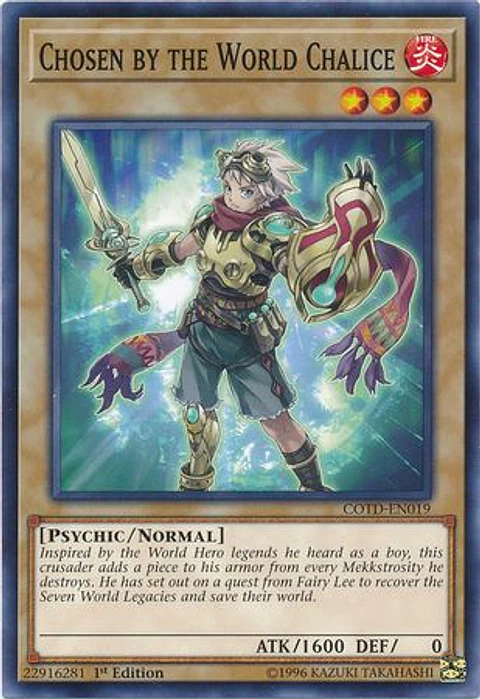 Chosen by the World Chalice - COTD-EN019 - Common