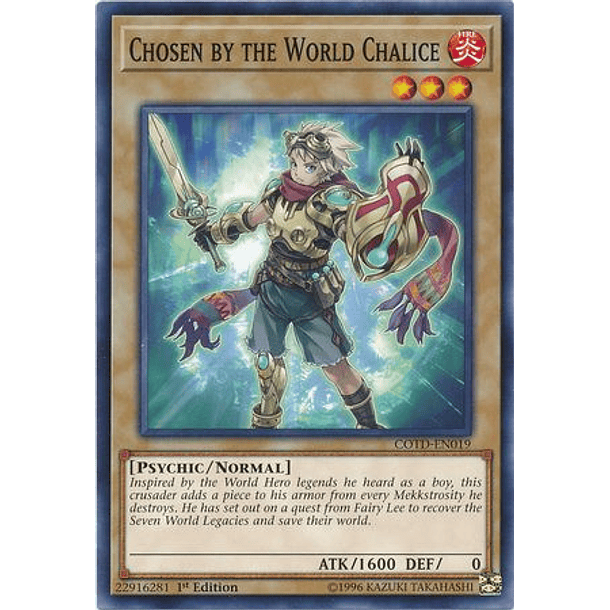 Chosen by the World Chalice - COTD-EN019 - Common