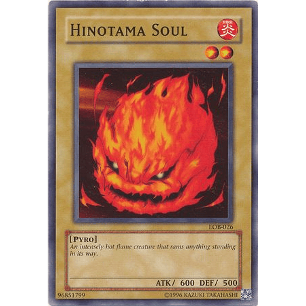 Hinotama Soul - LOB-026 - Common (Español)