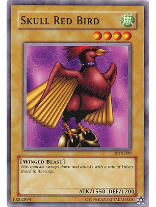 Skull Red Bird - SDK-029 - Common