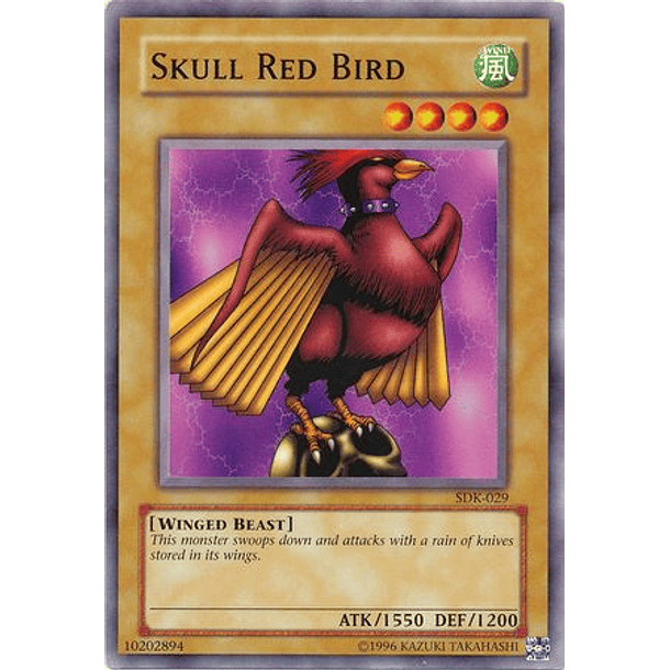 Skull Red Bird - SDK-029 - Common