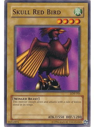 Skull Red Bird - LOB-105 - Common