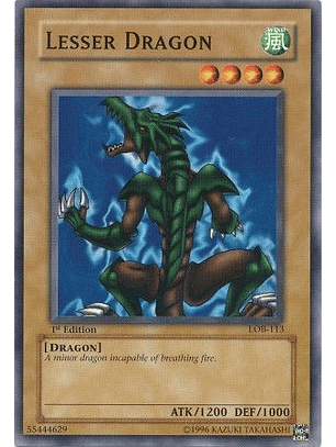 Lesser Dragon - LOB-113 - Common